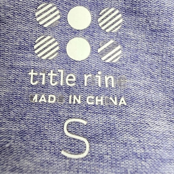 Title Nine Women’s Small Vibe Purple Sleeveless Athletic Shirt - Picture 7 of 9